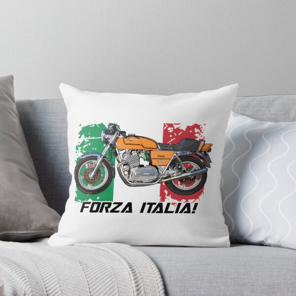 Item preview, Vintage Laverda Jota Motorcycle Classic Motorbike Illustration designed and sold by The-1916.