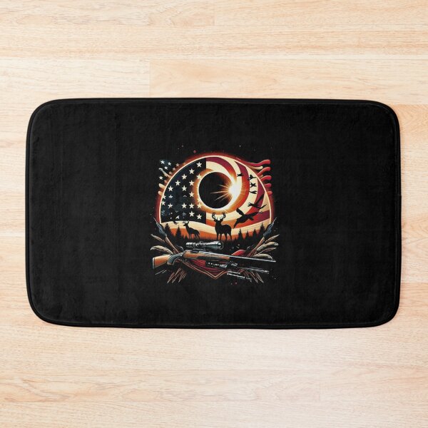 Item preview, Patriotic American Flag Hunting Deer Outdoor Sports Graphic designed and sold by RolfThomas.