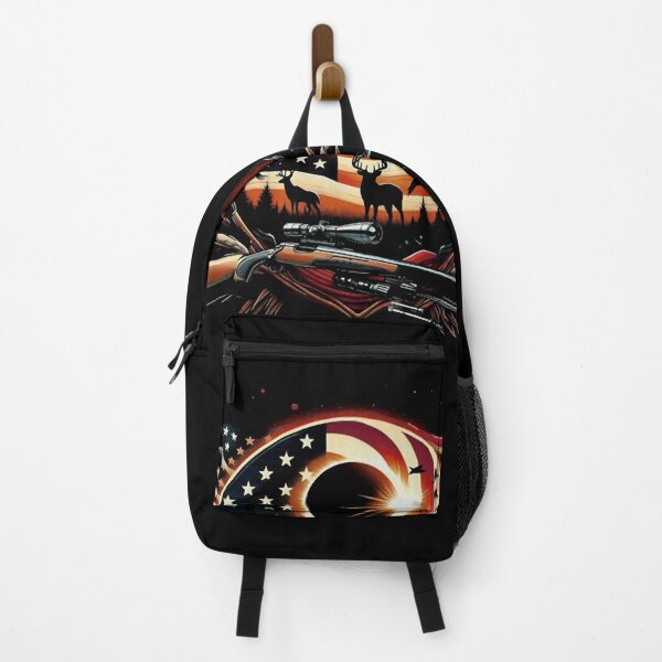 Item preview, Patriotic American Flag Hunting Deer Outdoor Sports Graphic designed and sold by RolfThomas.