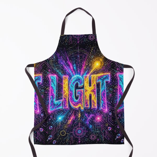 Item preview, Light – Funky Neon Glow Psychedelic Light Burst Design designed and sold by The Crazy Monkey Design Studio.