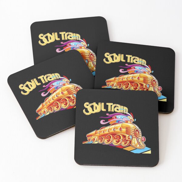 Item preview, Vintage Golden Locomotive Train Retro Funky Music Art designed and sold by RolfThomas.