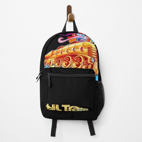 Item preview, Vintage Golden Locomotive Train Retro Funky Music Art designed and sold by RolfThomas.