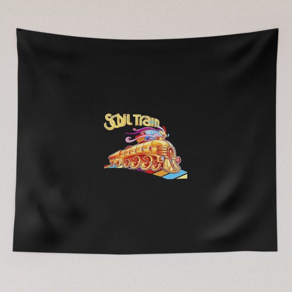 Item preview, Vintage Golden Locomotive Train Retro Funky Music Art designed and sold by RolfThomas.