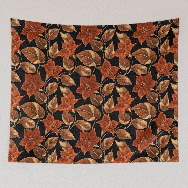Item preview, Lush Pothos Floral  - Flower Garden Pattern - Valentines Gifts designed and sold by RoyalStarsPatts.