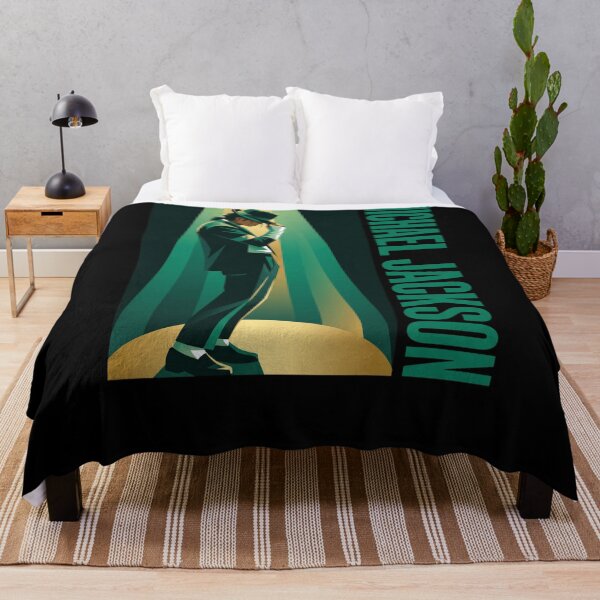 Item preview, Michael Jackson Green Geometric Stage Lights Spotlight Pose King of Pop designed and sold by QliumoPery.