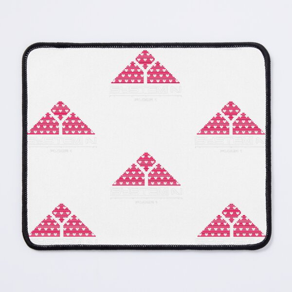 Item preview, System AI Floor 1 Retro Sci-Fi Game Interface Heart Pyramid Design designed and sold by Machomanshop.
