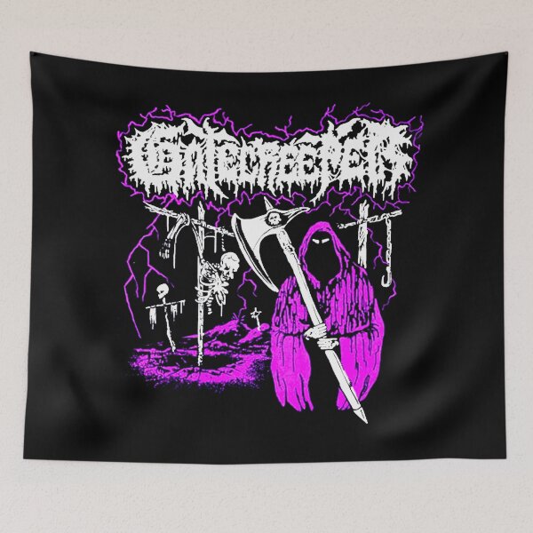 Item preview, Purple Grim Reaper Hardcore Punk designed and sold by ShadeFall.