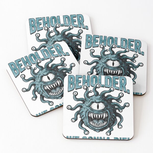 Item preview, Oh Crap A Beholder Tabletop RPG Gamer Fantasy Joke Graphic designed and sold by Overlord Kingdom.
