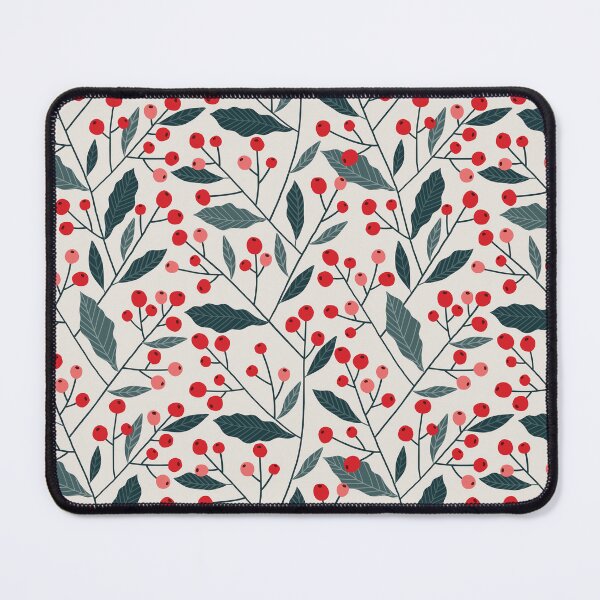 Item preview, Red Berries Winter Botanical Holiday Design designed and sold by verodika.