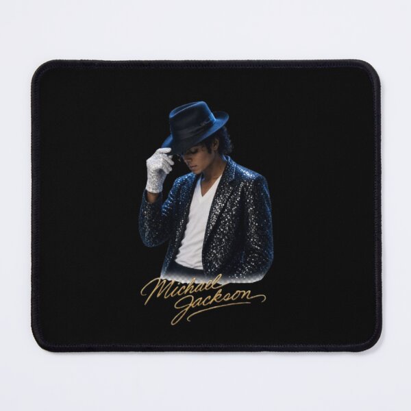 Item preview, Michael Jackson Realistic Sequin Jacket Hat White Glove Portrait Gold Signature designed and sold by QliumoPery.