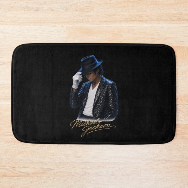 Item preview, Michael Jackson Realistic Sequin Jacket Hat White Glove Portrait Gold Signature designed and sold by QliumoPery.