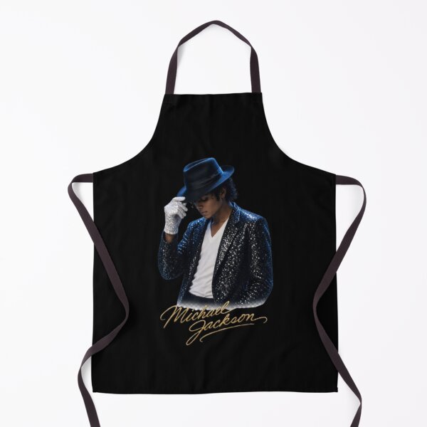 Item preview, Michael Jackson Realistic Sequin Jacket Hat White Glove Portrait Gold Signature designed and sold by QliumoPery.