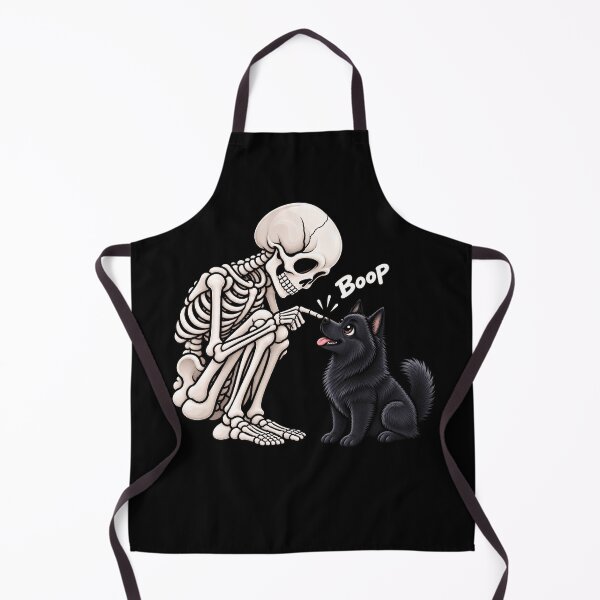 Item preview, Funny Skeleton Schipperke Dog Boop Halloween Design Mom Dad designed and sold by rafaeltto.