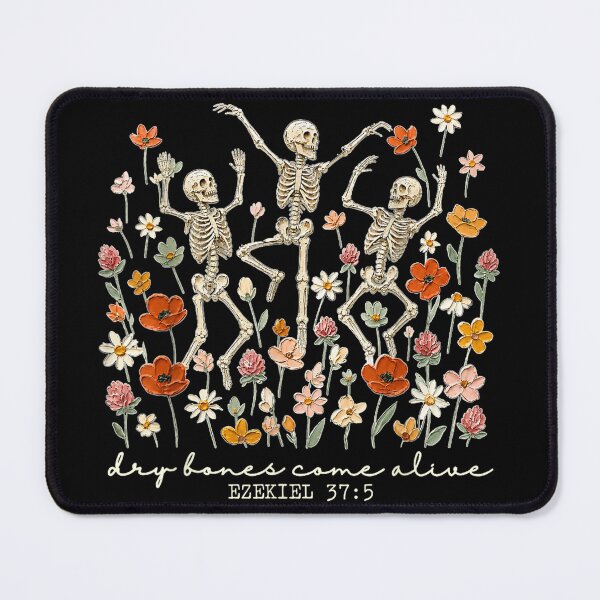 Item preview, Dancing Skeleton Dry Bones Come Alive Christian Halloween designed and sold by Suzu Comena.