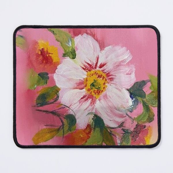 Item preview, White Jasmine on Pink designed and sold by wissal.studio.