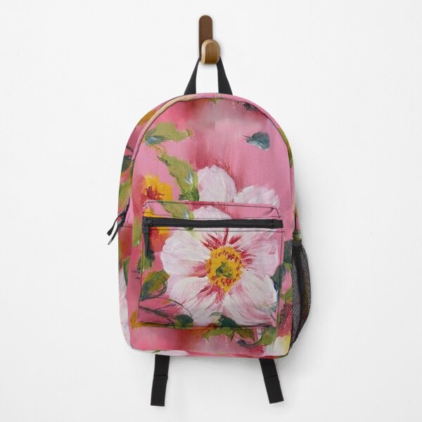Item preview, White Jasmine on Pink designed and sold by wissal.studio.