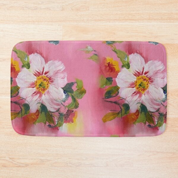 Item preview, White Jasmine on Pink designed and sold by wissal.studio.