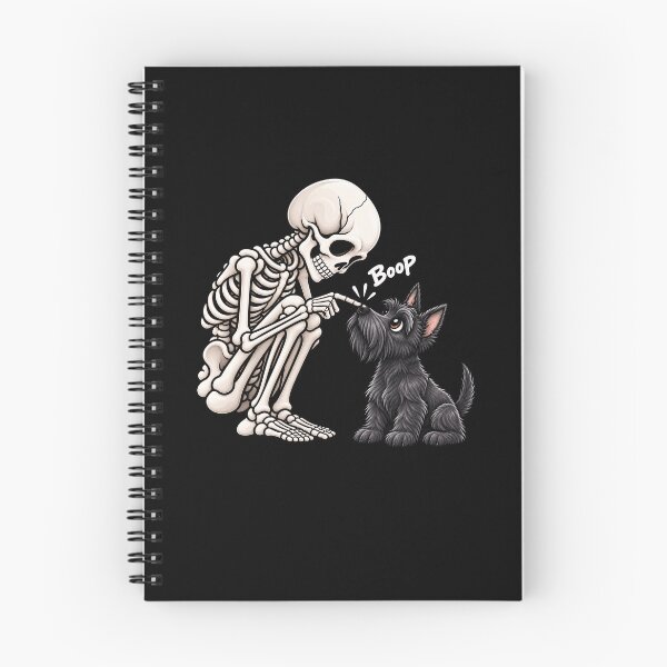 Item preview, Funny Skeleton Scottish Terrier Dog Boop Halloween Design Mom Dad designed and sold by rafaeltto.