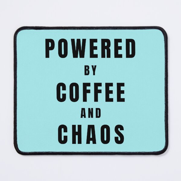Item preview, Powered By Coffee & Chaos designed and sold by Lynn Williams.