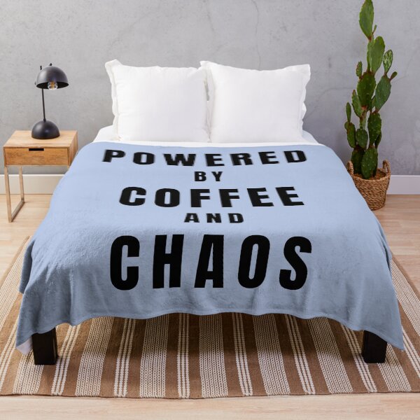 Item preview, Powered By Coffee & Chaos designed and sold by Lynn Williams.