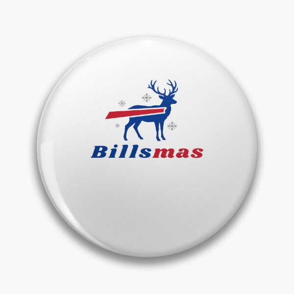 Item preview, Buffalo Bills Billsmas Reindeer Christmas Football Fan designed and sold by ViniBall.