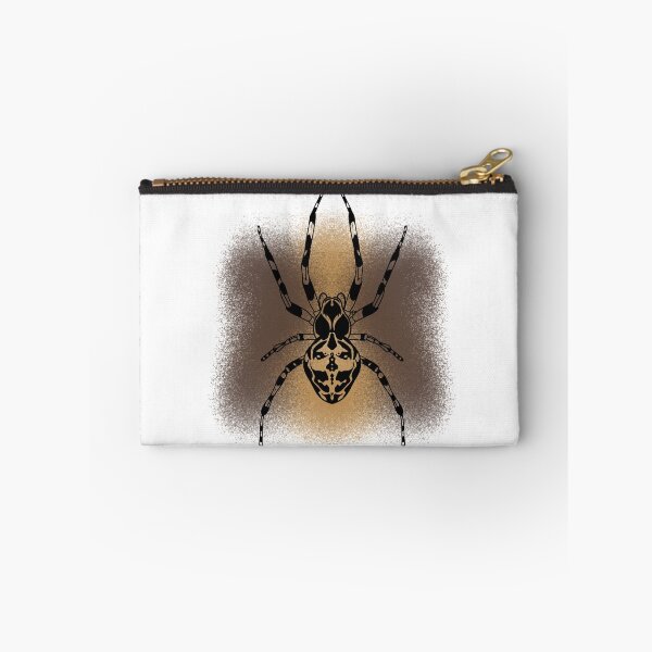 Item preview, Orb-Weaver Spider LIne-art (Yellow & Brown) designed and sold by Burnt_Pikachu.