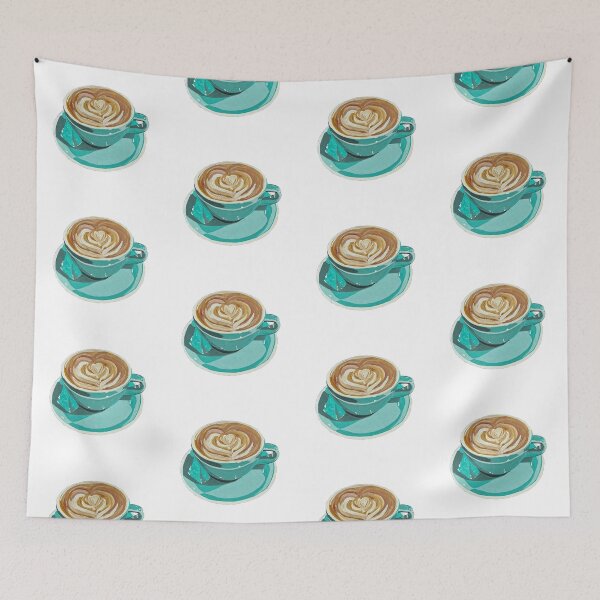 Item preview, Hand Painted cup of coffee designed and sold by KateIvesArt.