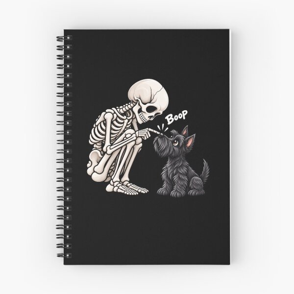 Item preview, Funny Skeleton Scottish Terrier Dog Boop Halloween Design Mom Dad designed and sold by rafaeltto.