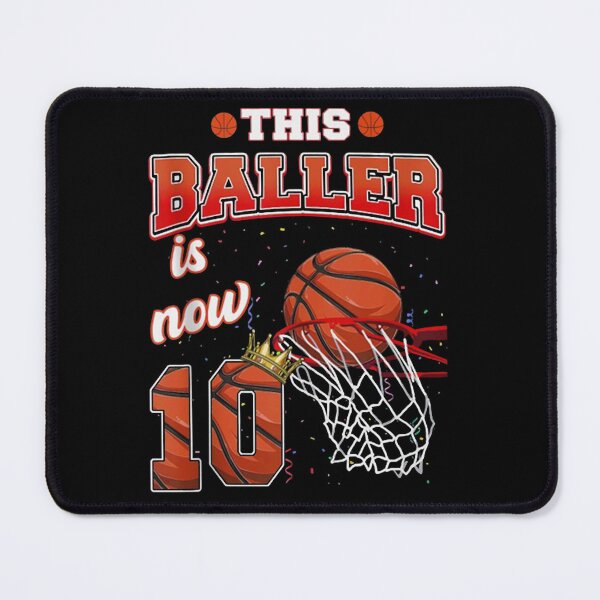 Item preview, This Baller Is Now 10 Kids Basketball Birthday designed and sold by RolfThomas.