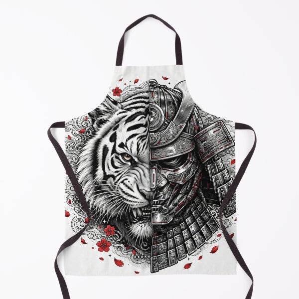 Item preview, Samurai Tiger Warrior - Japanese Bushido Ronin Art designed and sold by zwnexura.