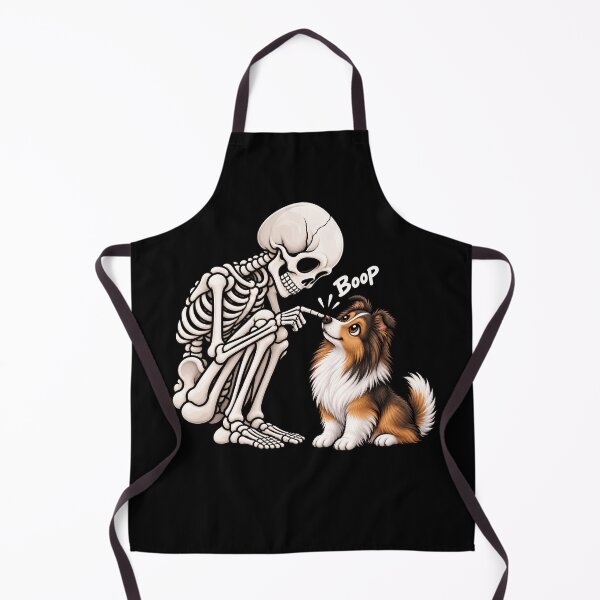 Item preview, Funny Skeleton Shetland Sheepdog Boop Halloween Design Mom Dad designed and sold by rafaeltto.