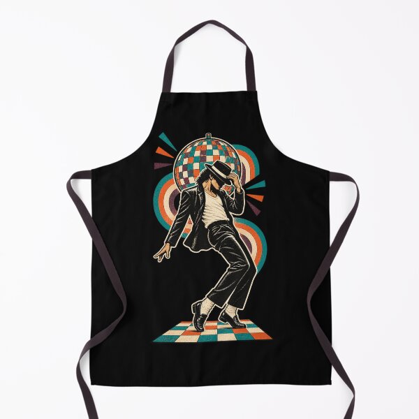 Item preview, Michael Jackson Retro Disco Ball Dance Checkered Floor Vintage 70s 80s Style designed and sold by QliumoPery.