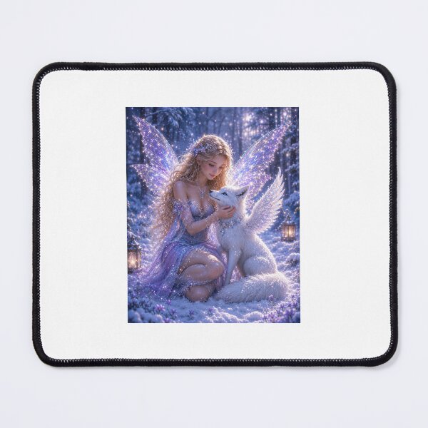 Item preview, The Frostfairy's Winged Companion designed and sold by Suadela Branding.