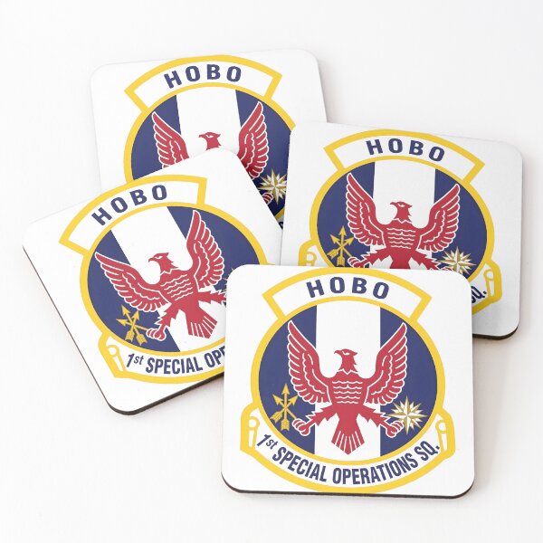 Item preview, USAF 1st Special Operations Squadron Hobo Patch designed and sold by CharlieDesings.