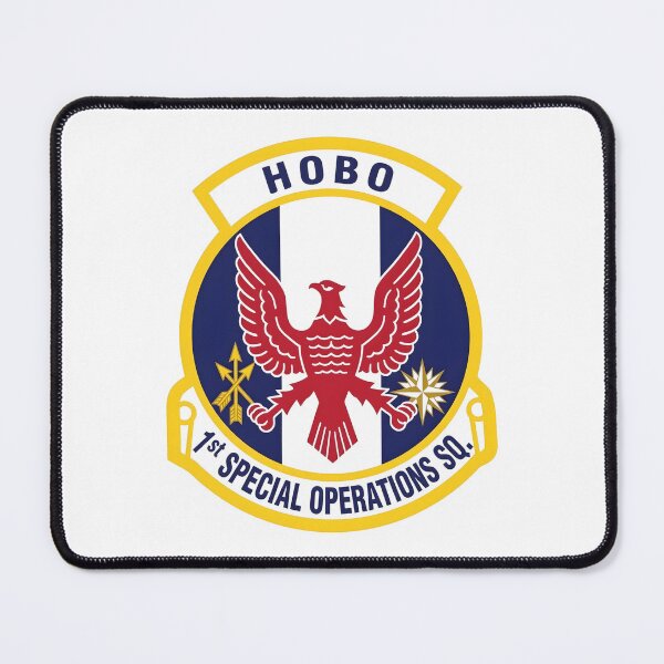 Item preview, USAF 1st Special Operations Squadron Hobo Patch designed and sold by CharlieDesings.