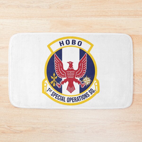 Item preview, USAF 1st Special Operations Squadron Hobo Patch designed and sold by CharlieDesings.