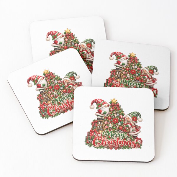 Item preview, Holiday Gnomes designed and sold by Whimsy Petal and Co..