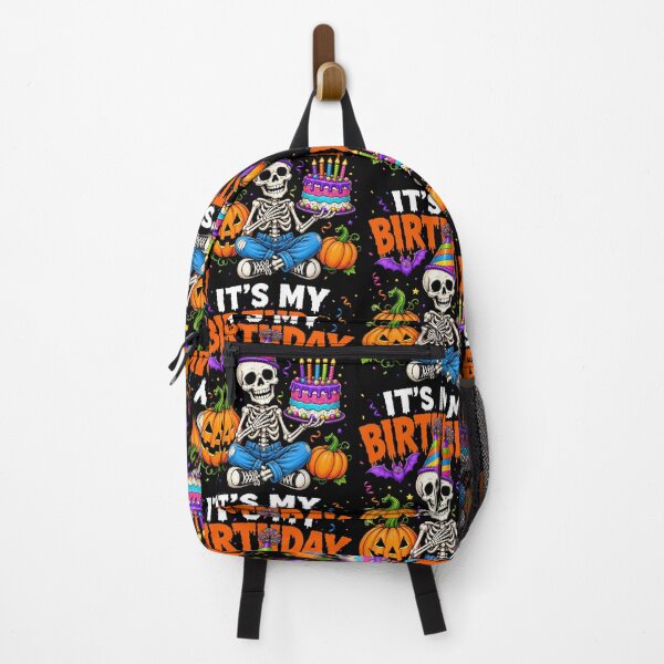 Item preview, It's My Birthday Skeleton Halloween Party Celebration designed and sold by RDGNR.