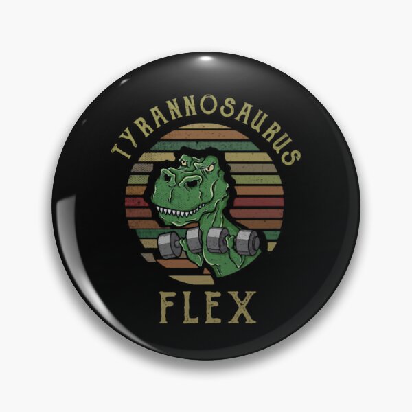 Item preview, Tyrannosaurus Flex Funny Workout Gym Dinosaur Art designed and sold by RolfThomas.