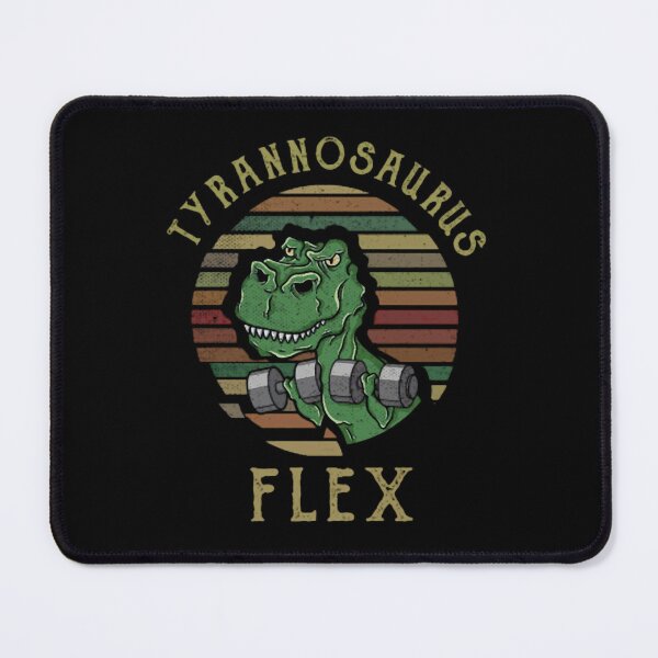 Item preview, Tyrannosaurus Flex Funny Workout Gym Dinosaur Art designed and sold by RolfThomas.