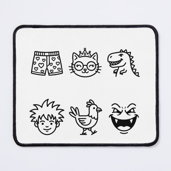 Item preview, Dungeon Crawler Carl Sticker Pack Princess Donut Mongo Samantha Heart Boxers Minimalist Icons designed and sold by raedattia.