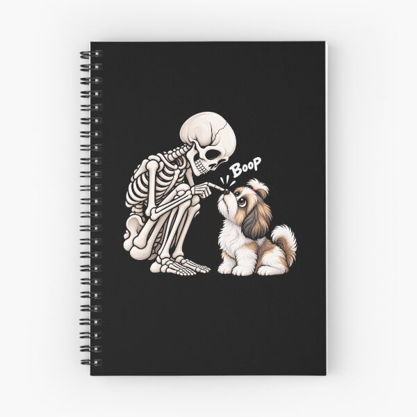 Item preview, Funny Skeleton Shih Tzu Dog Boop Halloween Design Mom Dad designed and sold by rafaeltto.