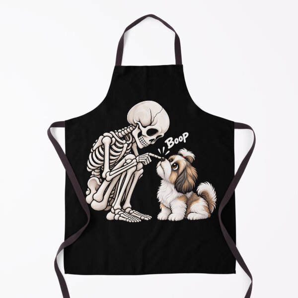 Item preview, Funny Skeleton Shih Tzu Dog Boop Halloween Design Mom Dad designed and sold by rafaeltto.