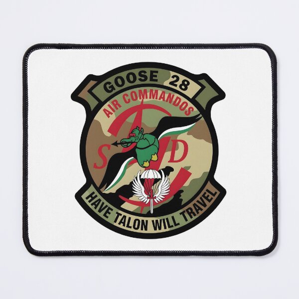 Item preview, USAF Goose 28 Air Commandos Have Talon Will Travel Patch designed and sold by CharlieDesings.