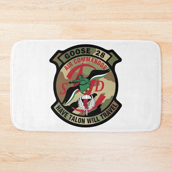 Item preview, USAF Goose 28 Air Commandos Have Talon Will Travel Patch designed and sold by CharlieDesings.