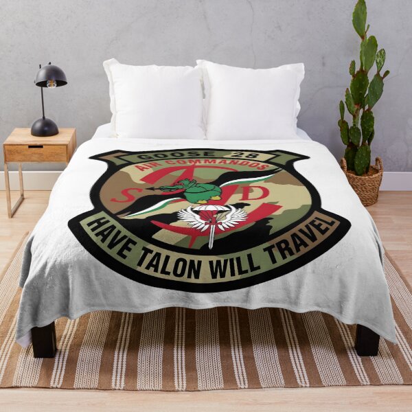 Item preview, USAF Goose 28 Air Commandos Have Talon Will Travel Patch designed and sold by CharlieDesings.