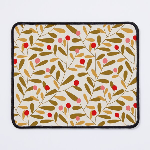 Item preview, Autumn Berries Mustard Leaves Botanical Design designed and sold by verodika.