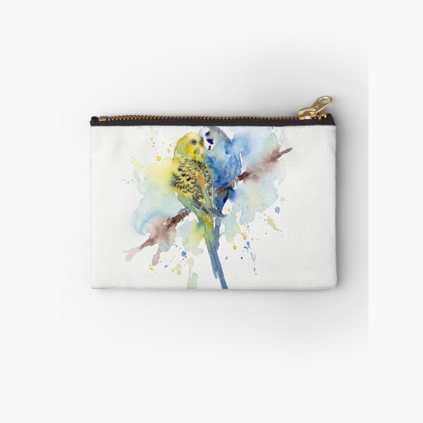 Item preview, Budgie Pair, Yellow and Blue designed and sold by caracatita75.