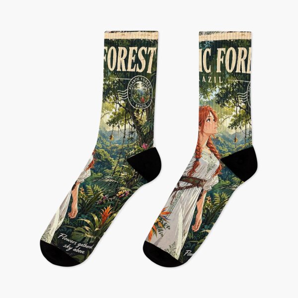 Item preview, Brazil, Atlantic Forest - Hidden Beauty of the Atlantic Forest designed and sold by DibujandoPorfa.