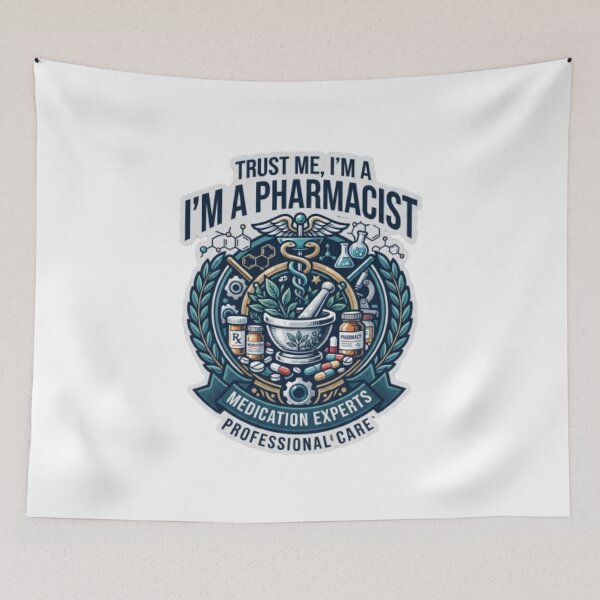 Item preview, Trust Me, I'm a Pharmacist – Pharmacy Professional T-Shirt designed and sold by PixelStyle Studio.